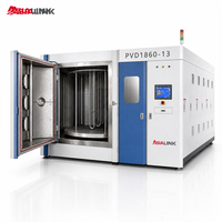 Machine de revêtement sous vide automatique AsiaLink avec pompe pour ustensiles en acier inoxydable, plateaux de service, revêtement couleur pour le marché de la restauration