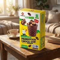 Biscuits en gros pour enfants, emballage anglais, gâteaux croustillants sucrés avec chocolat à tremper