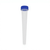 Tube d'emballage en plastique résistant aux enfants de 98 mm et 120 mm, conteneur conique rond, service OEM ODM personnalisé, directement de l'usine