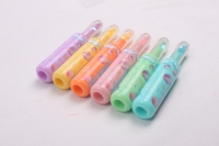 Surligneur en forme de bouteille pastel mignon pour les enfants, peinture artistique, marqueur scintillant pour l'école et le bureau
