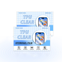 Protector de Pantalla de Hidrogel TPU HD para Teléfono Móvil, Anti-Rayones, 3D Radian, Grosor de 0.15mm, Personalizado para Máquina de Plotter