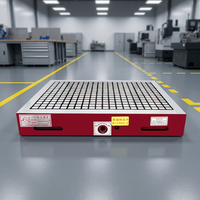 Table à vide CNC modulaire à entrées d'air multiples, prend en charge le serrage simultané de pièces de différentes tailles