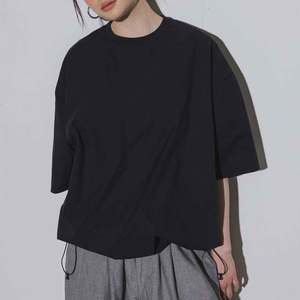 เสื้อยืดผ้าโพลีเอสเตอร์แห้งเร็วสำหรับผู้ชายเสื้อยืดโอเวอร์ไซส์น้ำหนักเบางานตามสั่ง - Product Image 4