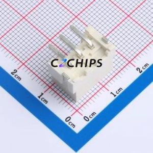 BX-VH3.96-3PLT Wire-to-Board Pin Header SMD,P=3.96mm Connector 1x3P 3.96mm Vertical Mount VH - Product Image 2