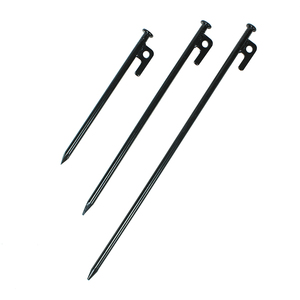 หมุดเหล็กไทเทเนียมสแตนเลสสำหรับตั้งแคมป์กลางแจ้งชายหาดหิมะ - Product Image 1
