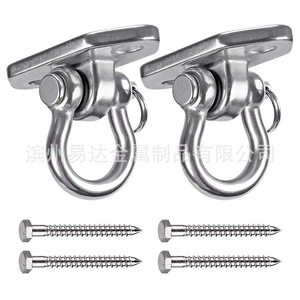 ตะขอเกี่ยวสแตนเลส Eda แบบตาไก่ ฐานเพชร ขัดเงา แข็งแรงทนทาน สำหรับใช้งานในอุตสาหกรรมทั่วไป - Product Image 1