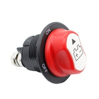 Interrupteur d'isolement de batterie 12V 2 broches SPST OFF-ON 100A, coupure de courant, arrêt pour moto, voiture, bateau, camping-car, camion