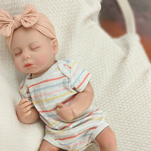 Muñeca Reborn de 18 Pulgadas con Tacto Real, Hecha a Mano, Textura de Piel 3D con Detalles de Venas, Modelo de Alta Calidad, Juguete de Plástico para Niños - Product Image 3