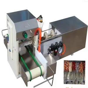 Máquina de espeto de carne multi-função, máquina de corda de carne de galinha, fabricante kabab