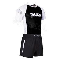 Rashguard professionnel, spats BJJ et rashguard MMA pour tous les sports et activités de plein air, emballage personnalisé, vêtements de sport unisexes
