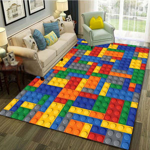 Alfombra rectangular con estampado animal de Wan Xinlong, resistente a las manchas, moderna, para sala de estar, dormitorio, mesa de centro - Product Image 4