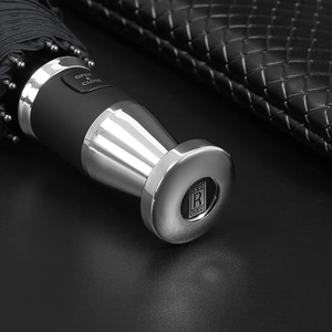 Rolls-Royce <b>Automatic</b> Folding <b>Umbrella</b> Black Burgundy Navy Blue Auto Open Button Business Gift <b>Umbrella</b> Fiber Ribs 440g - Product Image 3