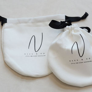Pochette en velours à cordon personnalisée avec impression de logo, sac cadeau pour bijoux recyclable, faible MOQ, échantillon gratuit - Product Image 2