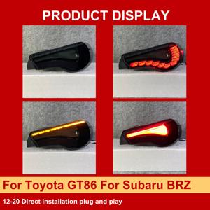 J ONE Nuevo Diseño de Luces Traseras Gt86, Luces Traseras GTS para Toyota GT86 para Subaru BRZ 2012-2020, Luces Traseras Transparentes Gt86 - Product Image 4