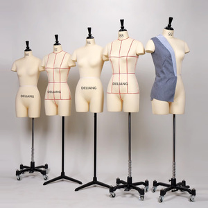 slim fit dress slacks Female Professional Dress Form with Collapsible Shoulders MM-PFDCS
