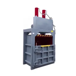 Nuevo empacador hidráulico semiautomático Vertical/empacadora de papel usado de estación de basura/compresor de residuos de tela