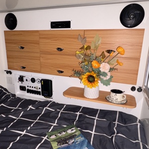 2025 Kinlife SUV-Towable Mini <strong>Teardrop</strong> <strong>Camper</strong> Home Climate-Adaptive with Toolbox with Lock and Modular Storage Cabinets - Product Image 6