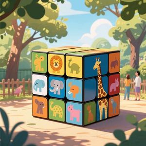 Cubo de Rompecabezas Mini de Plástico ABS de Alta Calidad Modelo SGER DZ, Juguetes Educativos Personalizados, Cubos Mágicos Profesionales - Product Image 1