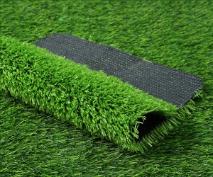 Gazon Artificiel Synthétique de 10 mm d'Épaisseur Sans Dossier pour Jardin, Décoration Murale, Clôtures d'Ingénierie – Fabriqué en Chine - Product Image 3