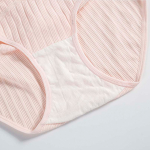 Culottes <span class=keywords><strong>de</strong></span> <span class=keywords><strong>grossesse</strong></span> taille basse en <span class=keywords><strong>coton</strong></span> respirant – Confortables pour femmes enceintes - Product Image 5