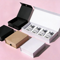 Caja de Cartón Magnética Personalizable de Primera Calidad, Reciclable, con Forma de Libro, para Píldoras y Medicamentos, Precio de Fábrica, Caja de Regalo