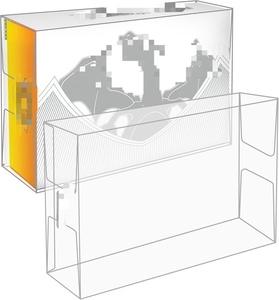 Wholesale Sunproof Clear PET Acrylic <b>Box</b> Eco-Friendly for Customized Color & Logo Collector Preservation Case for <b>Display</b> - Product Image 1
