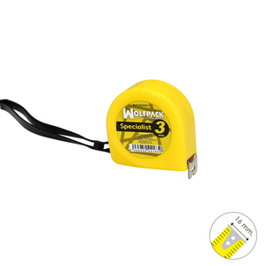 Set di 12 Flessometri Senza Freno, Lunghezza 3 Metri / Larghezza Nastro 16 mm. - Product Image 2
