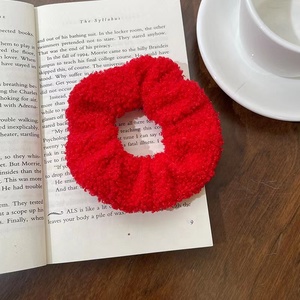 ยางมัดผมสำหรับผู้หญิงขนแกะขนแกะยืดหยุ่นสำหรับผู้หญิง - Product Image 3