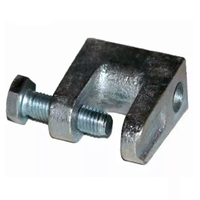Pince de faisceau en fonte galvanisée, pinces de faisceau en acier moulé Malleable