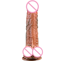Masturbation féminine Télécommande sans fil Dildos vibrants télescopiques Dildo réaliste chauffant