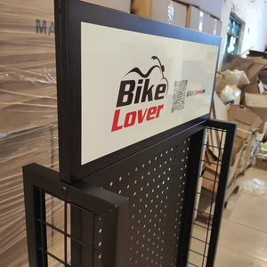 Mingtang điện thoại di động Phụ Kiện Rack hiển thị, xoay điện thoại di động trường hợp đứng với móc và bánh xe - Product Image 4