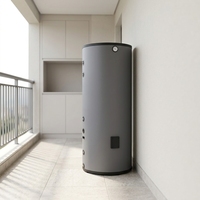 Chauffe-eau électrique à accumulation en acier inoxydable, à poser au sol, 100L-500L, le plus vendu pour la maison