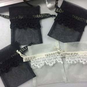 Sacs en organza marron sur mesure en gros pour foulards - Product Image 3