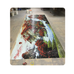 Carreaux de mosaïque en verre exquis pour décoration murale <span class=keywords><strong>intérieure</strong></span> élégante Mosaïque de <span class=keywords><strong>vitrail</strong></span> élégante pour la décoration <span class=keywords><strong>intérieure</strong></span> - Product Image 1