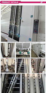 גודל מינימום כביסה מכונת ייבוש וייבוש משמש גדלי זכוכית פחות מ 100 מ "מ ועובי מתכוונן. - Product Image 6