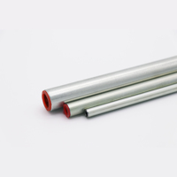 Tuyau en acier au carbone de haute qualité, acier zingué, avec services de soudage et de découpe, surface galvanisée