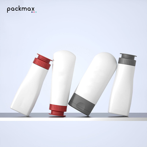 PE 30-200ml white <b>squeeze</b> tubes & frosted empty <b>bottles</b> for face wash & lotion – cosmetic packaging - Product Image 6
