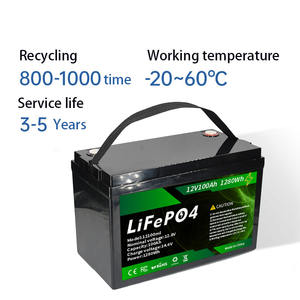 קיבולת גבוהה lifepo4 ליתיום מחזור עמוק סוללה מחיר נמוך 12v 100ah 200 ח 300ah סוללת ליתיום סולרית - Product Image 2