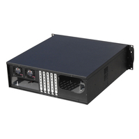Prêt à expédier en stock TOP 3U450B 7 Hdd Bays ATX Carte mère 3U Rackmount Server Chassis avec 3 ventilateurs Boîtier PC pour Cloud Computing