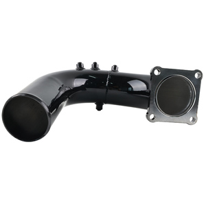 Tuyau de tube de coude d'admission à haut débit de performance pour <span class=keywords><strong>Dodge</strong></span> <span class=keywords><strong>Ram</strong></span> 5.9L Cummins <span class=keywords><strong>Diesel</strong></span> noir 2003 - Product Image 3