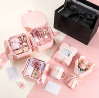Cadeaux de mariage personnalisés avec logo de luxe pour la Saint-Valentin, cadeaux pour invités, parfum, serviette, tasse, emballage cadeau recyclé