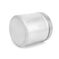 Vente en gros de boîtes de conserve à bougies en aluminium imprimées colorées personnalisées Boîtes en aluminium avec couvercles à visser