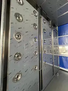 AIRTC Roller Door / Sliding Door Air Shower Room Cargo Air Shower Cleanroom