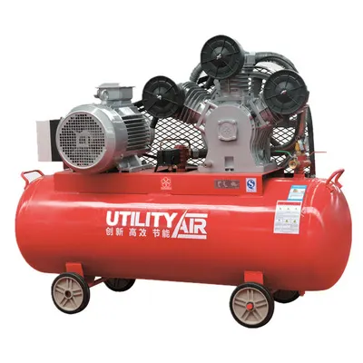 Hongwuhuan direct driven air compressor 5HP 4KW Piston air compressor LV5508A for sale