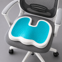 Coussin ergonomique pour siège de bureau et de voiture, coussin lombaire en mousse à mémoire de forme, coussins de siège