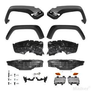 जीप रैंगलर जैट ग्लैडीएटर 4x4 सहायक उपकरण मैकर निर्माता फेंडर ट्रिम्स - Product Image 6