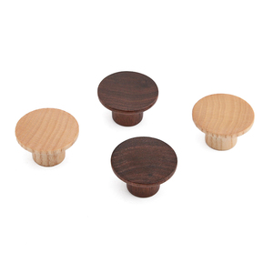 AKADA <strong>Bedroom</strong> Kitchen Cabinet Furniture Pull Handles Solid Wood <strong>Knob</strong> Nordic Style Drawer <strong>Knobs</strong> Dowel Modern Wardrobe Dresser - Product Image 2