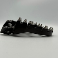 Repose-pieds en aluminium CNC adaptés aux motos tout-terrain Kawasaki KX65 KX80 KX85 KX100 KX112 KX140 KX140L, accessoires de modification de moto