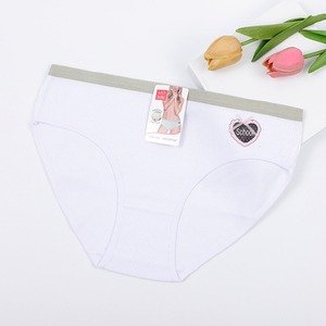 2025 per le donne di marca UOKIN slip di cotone a vita media nuova vendita di Design per le giovani ragazze mutandine di tutti i giorni senza gomma - Product Image 4