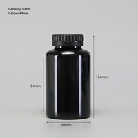 Conteneur de stockage vide pour pilules, vitamines et médicaments, personnalisable avec logo, 225 ml, 250 ml, 300 ml, 400 ml